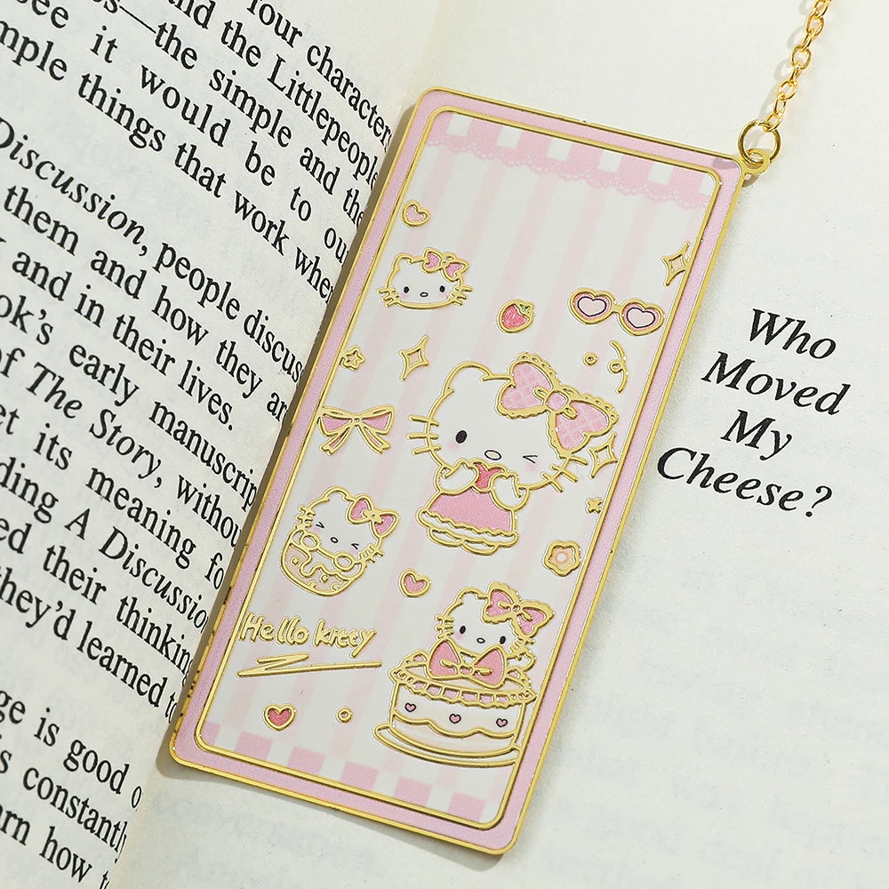 Sanrio Dreams Metal with Chain Bookmark
