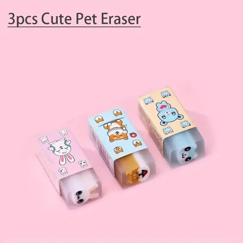 Scented Animal Jelly Erasers with Sweet Smell