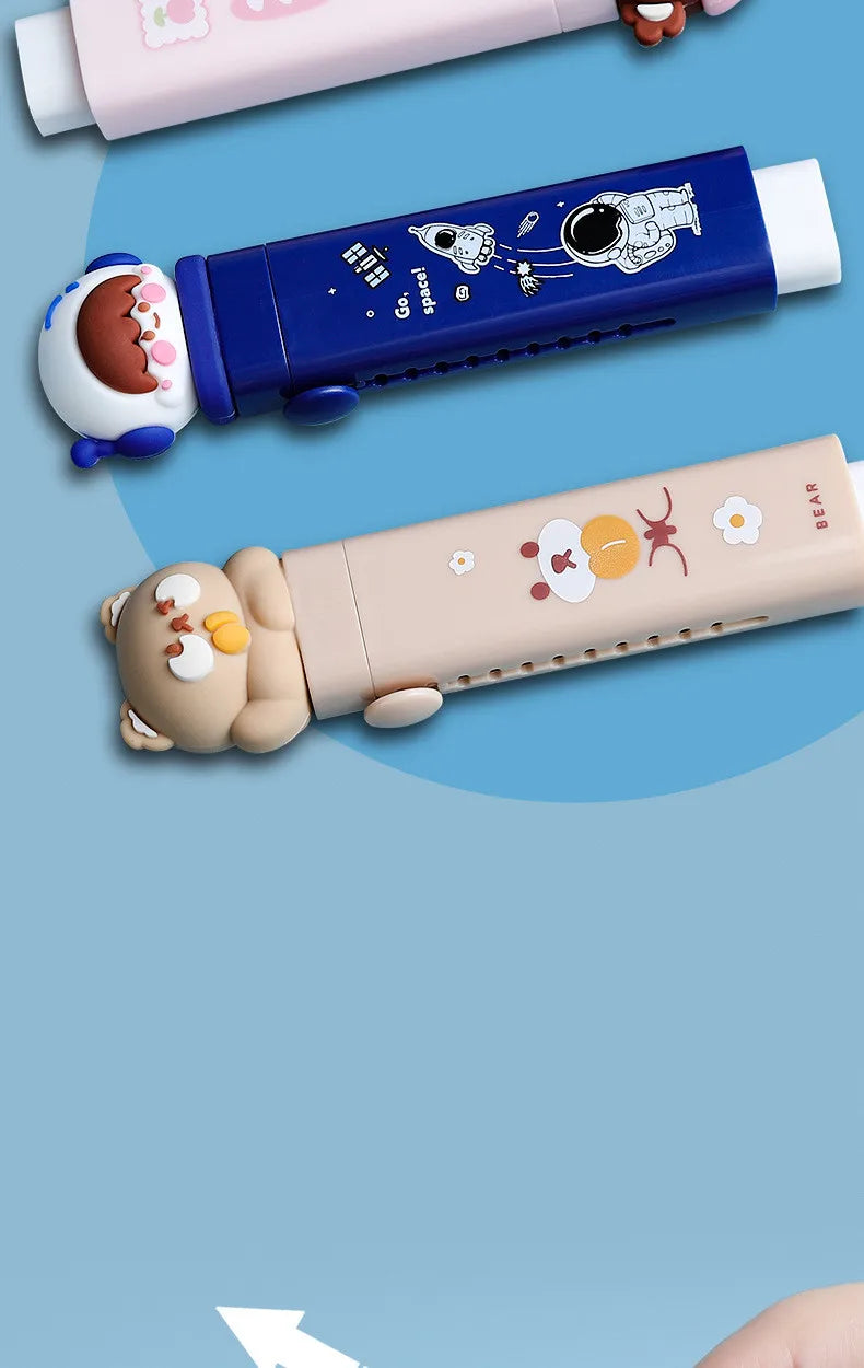 Paw-fect Push-Pull Pencil Eraser