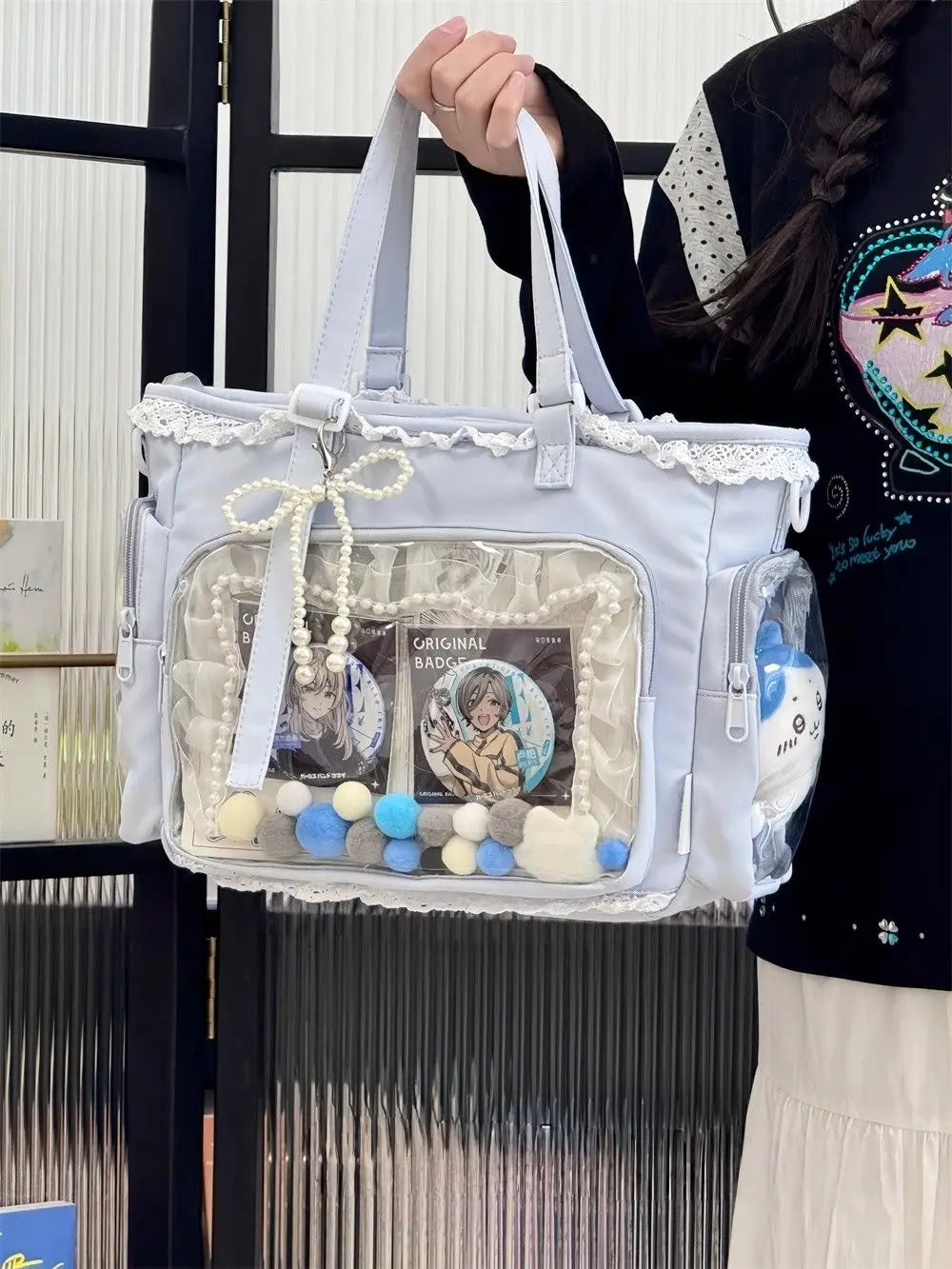 Kawaii Dreams Ita Clear Tote Bag