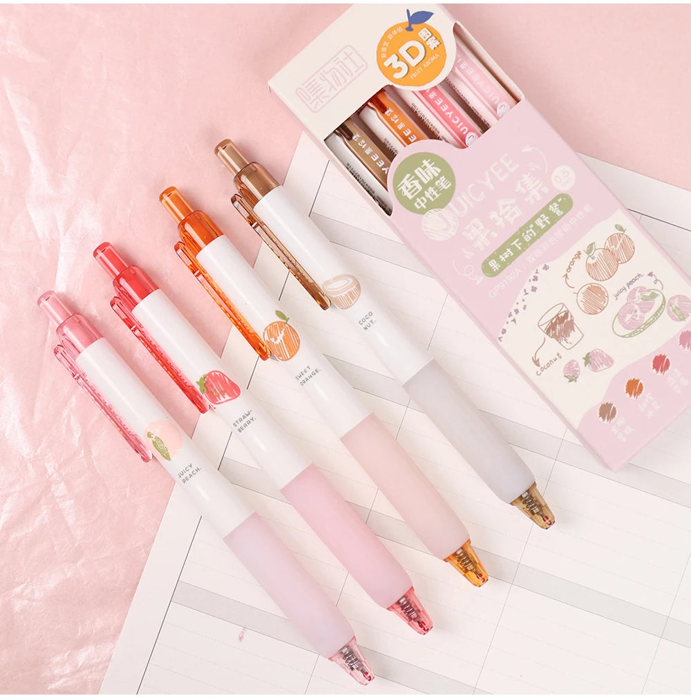 Pastel Punch Fruity Vibe Scented Gel Pens