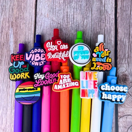 Feel Good Clickers Motivational Ballpoint Pens
