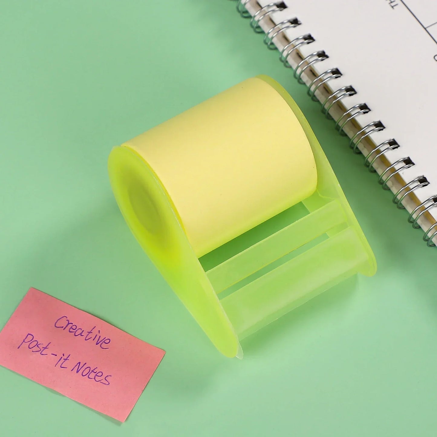 Peelie Pals Pastel Roller Sticky Notes (with Dispenser)