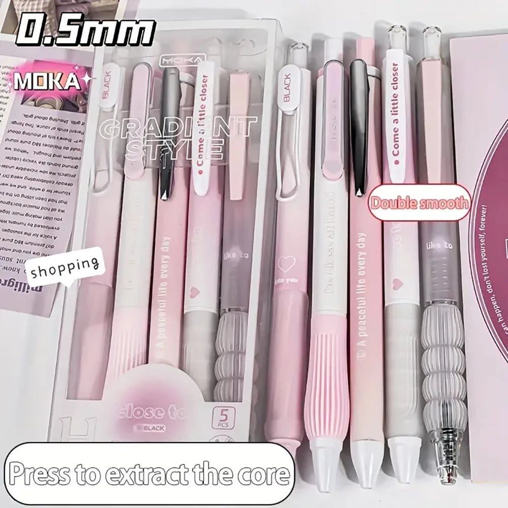 Blush Notes Retractable Gel Pens