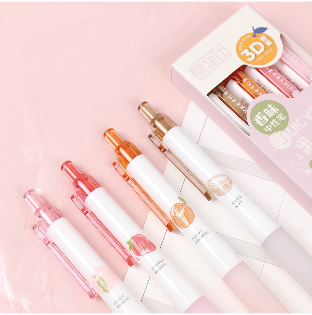 Pastel Punch Fruity Vibe Scented Gel Pens