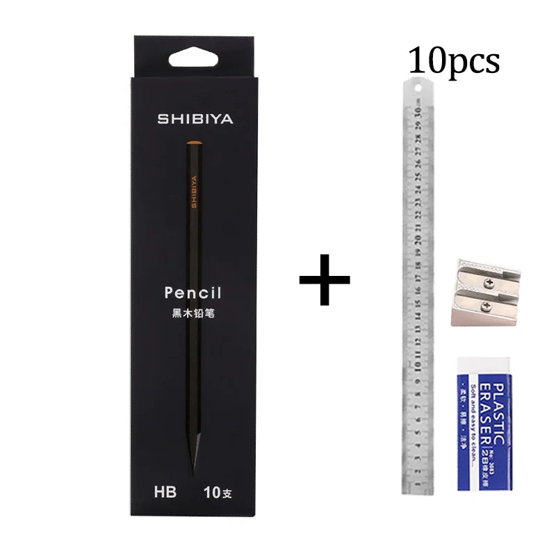 Black Velvet Pencil Set