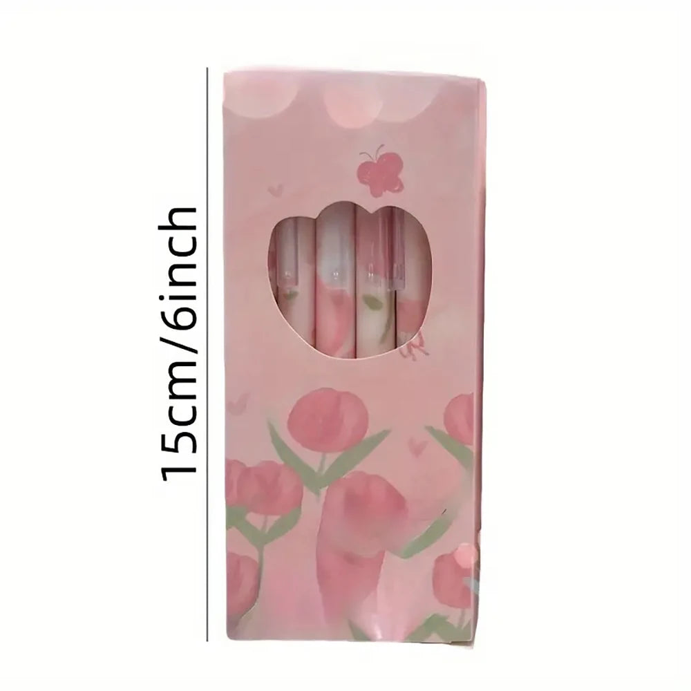 Peachy Petals Gel Pens