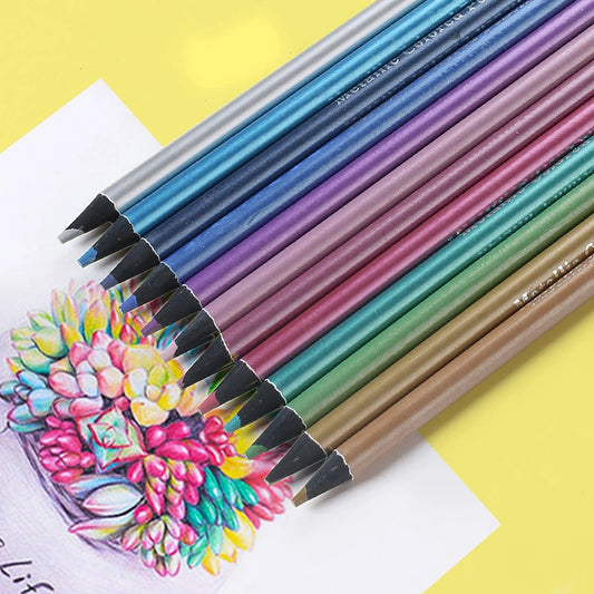Shimmer Dreams Metallic Colored Pencils