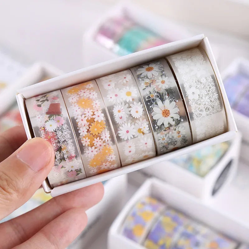 Whimsical Wonders Transparent Sticker Rolls