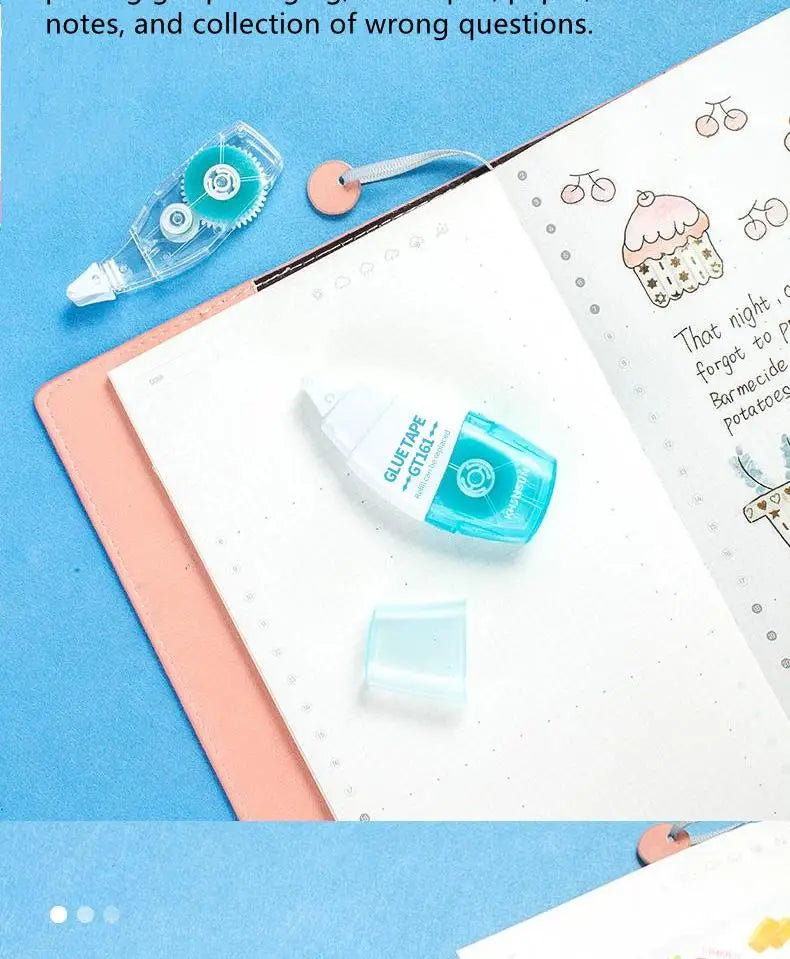 Crystal Wave Double-Sided Roller Glue Tape