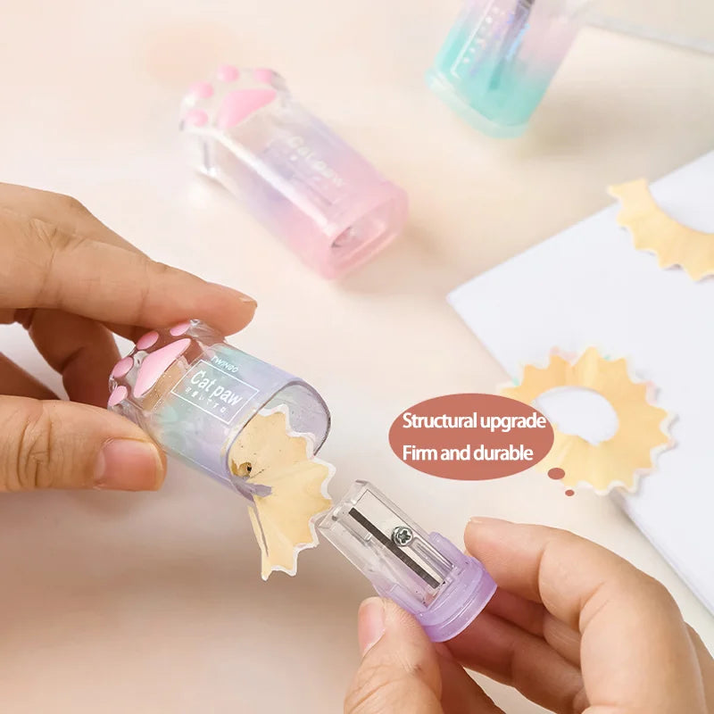 Gradient Mini Cat Paw Sharpener