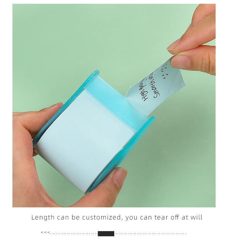 Peelie Pals Pastel Roller Sticky Notes (with Dispenser)