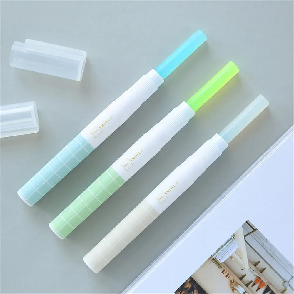 Checkered Bliss Quick-drying Glue Stick Pen