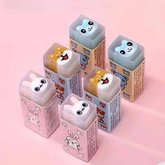 Scented Animal Jelly Erasers with Sweet Smell