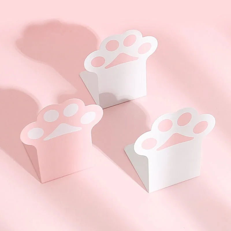 Metal Cat Paw Bookends