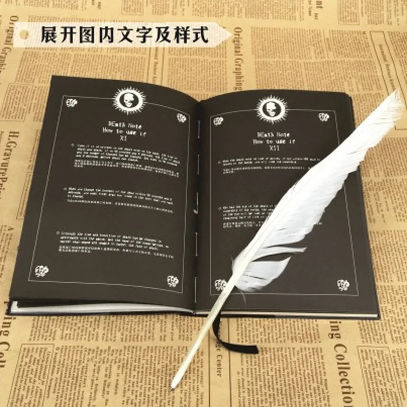 Death Note Leather Journal Set