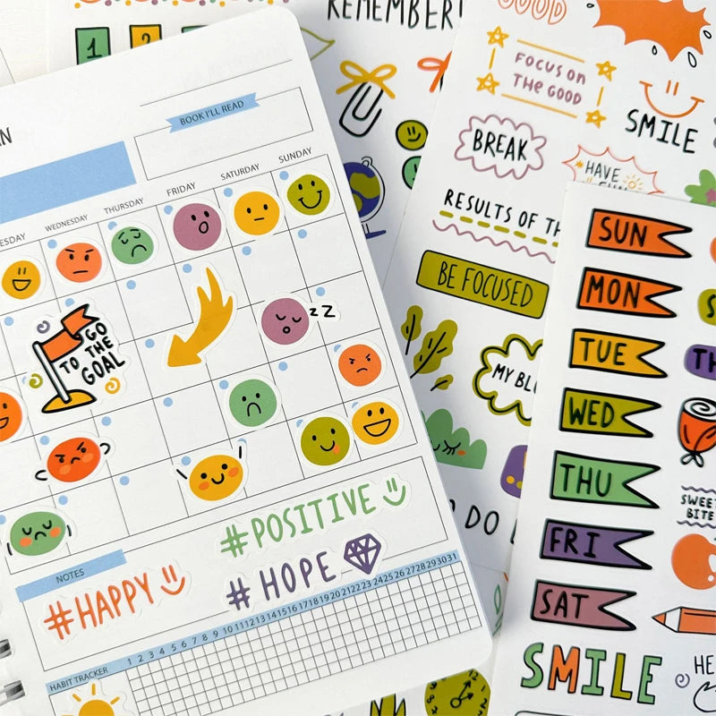 Happy Planner Vibes Stickers