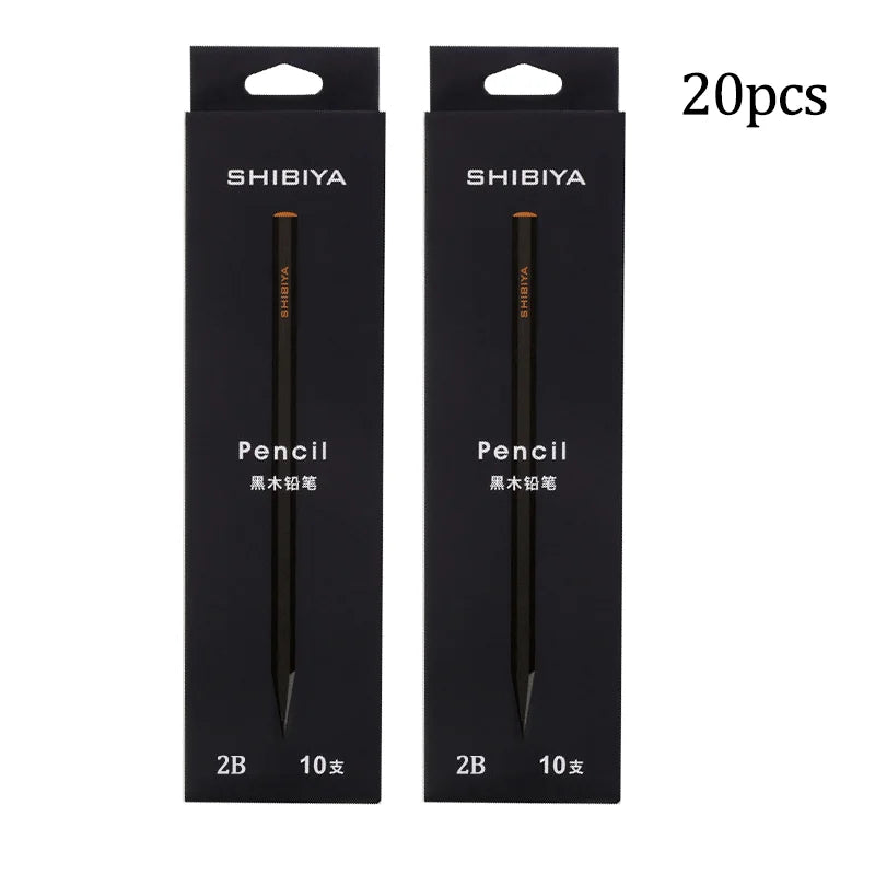 Black Velvet Pencil Set