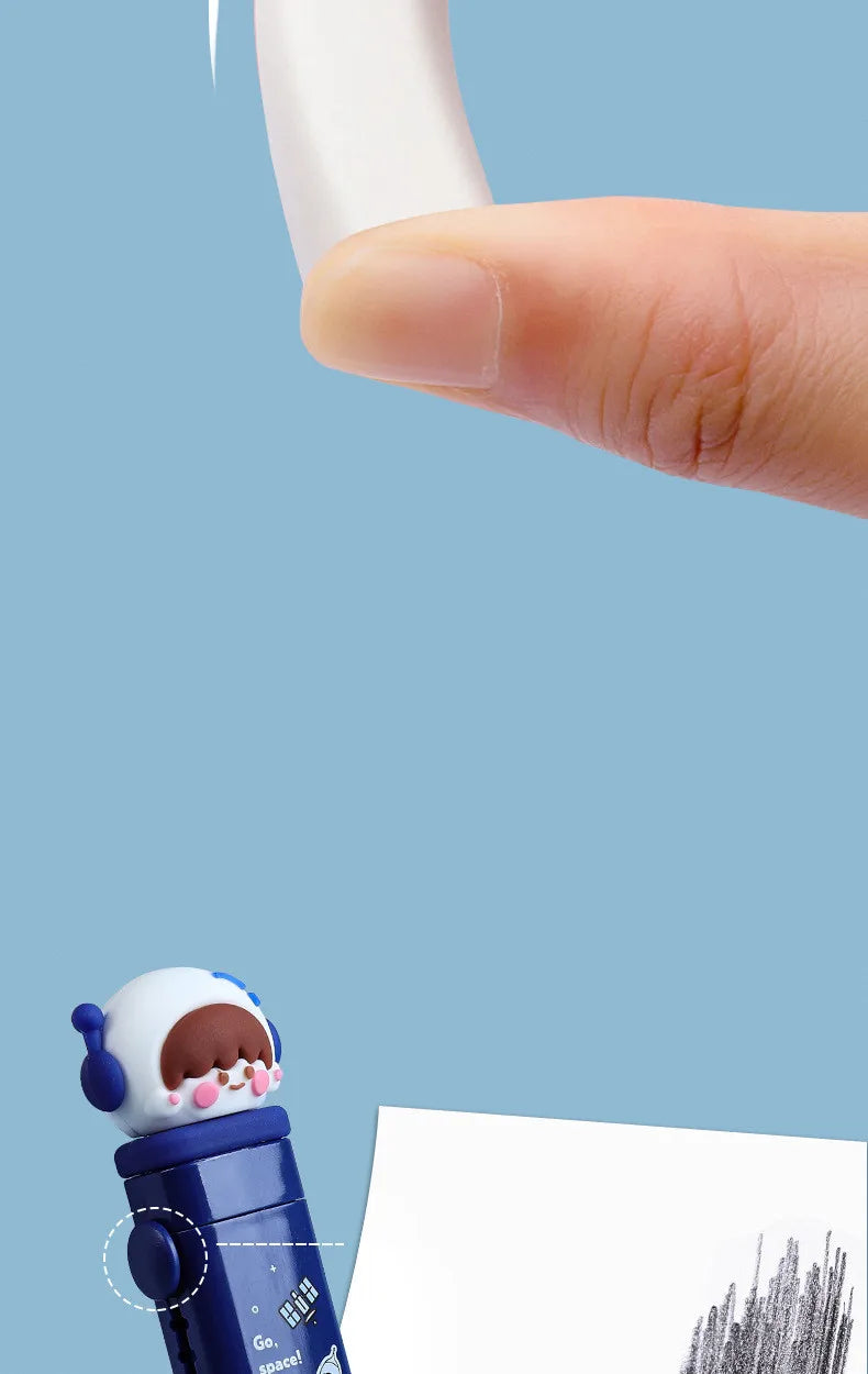 Paw-fect Push-Pull Pencil Eraser