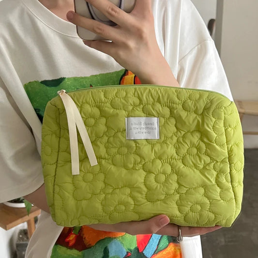 Puffy Dreams Floral Travel Toiletry Bag