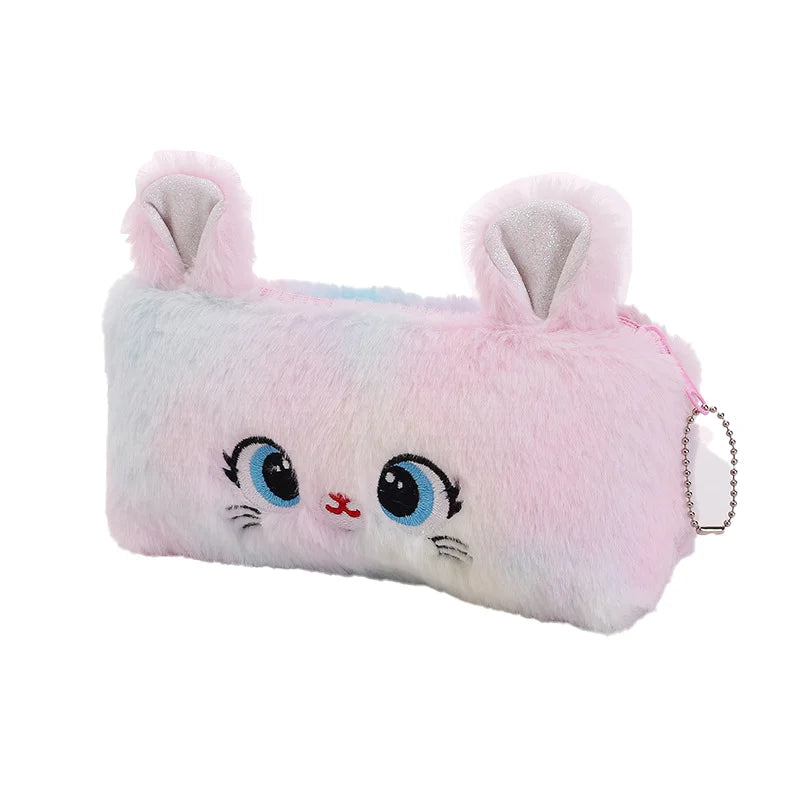 Fluffy Kitty Pencil Pouch
