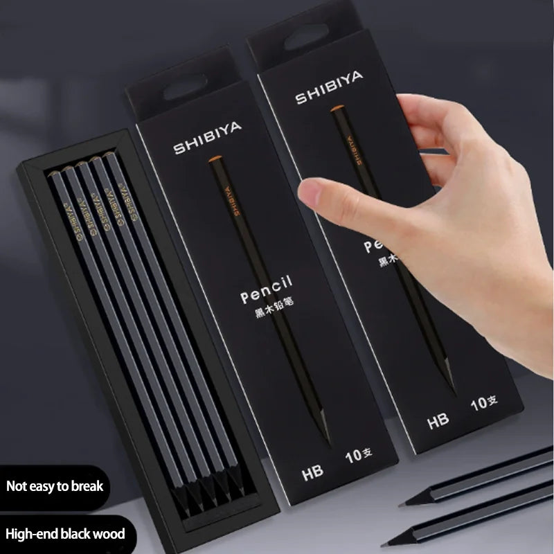 Black Velvet Pencil Set