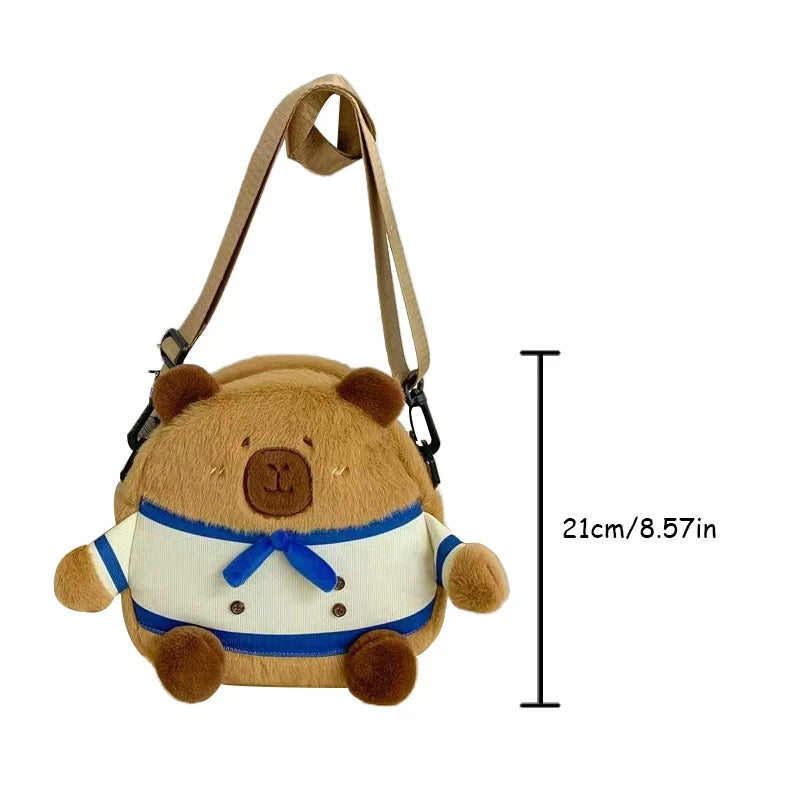 Sleepy Snout Capybara Softie Backpack