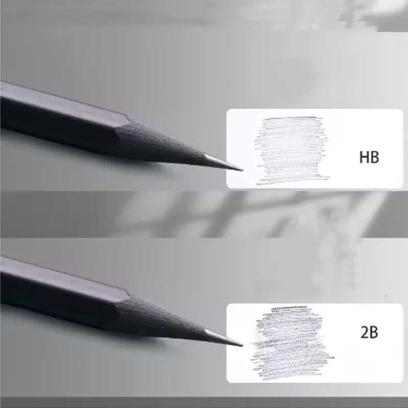 Black Velvet Pencil Set