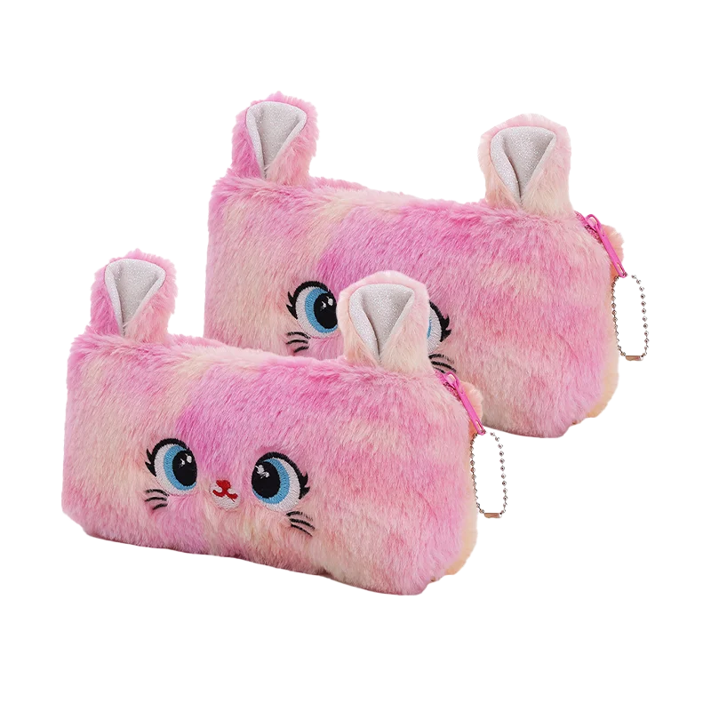 Fluffy Kitty Pencil Pouch