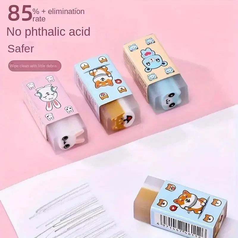 Scented Animal Jelly Erasers with Sweet Smell